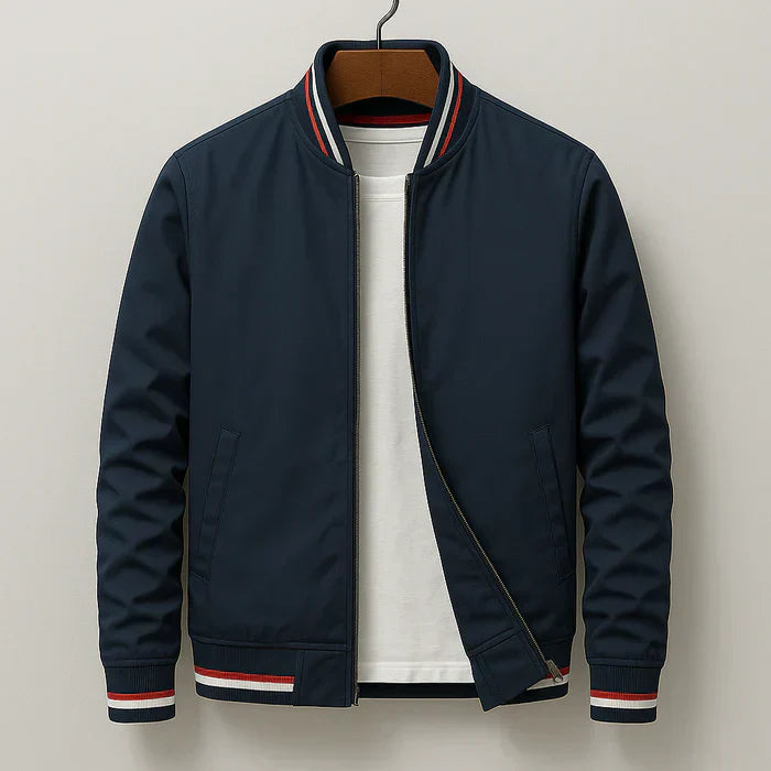 Men’s Zip-Up Bomber Jacket