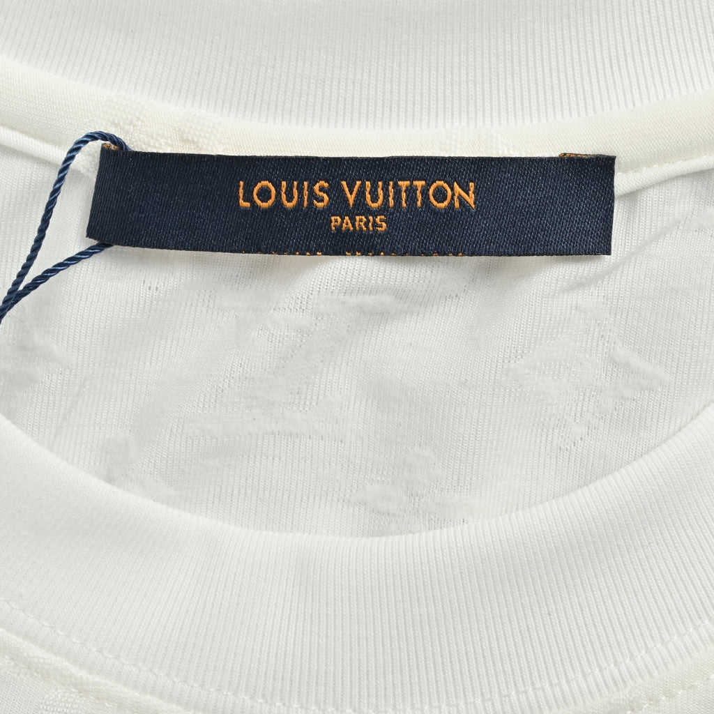 Louis Vuitton 2026SS Monogram Clover Embroidered Logo Short Sleeve T-Shirt