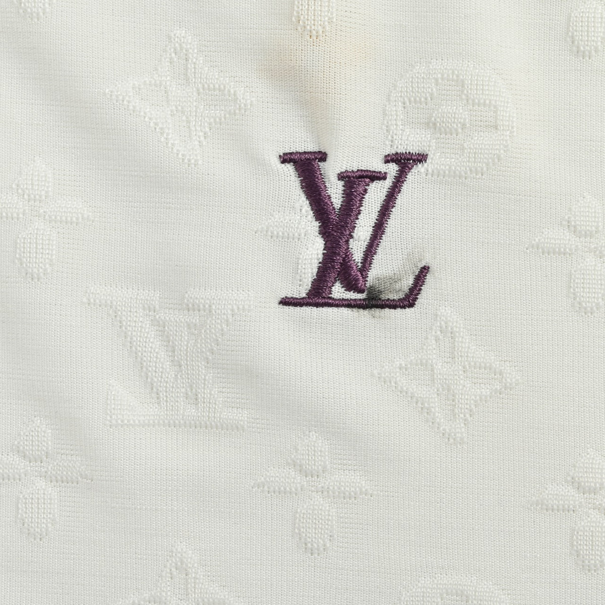 Louis Vuitton 2026SS Monogram Clover Embroidered Logo Short Sleeve T-Shirt