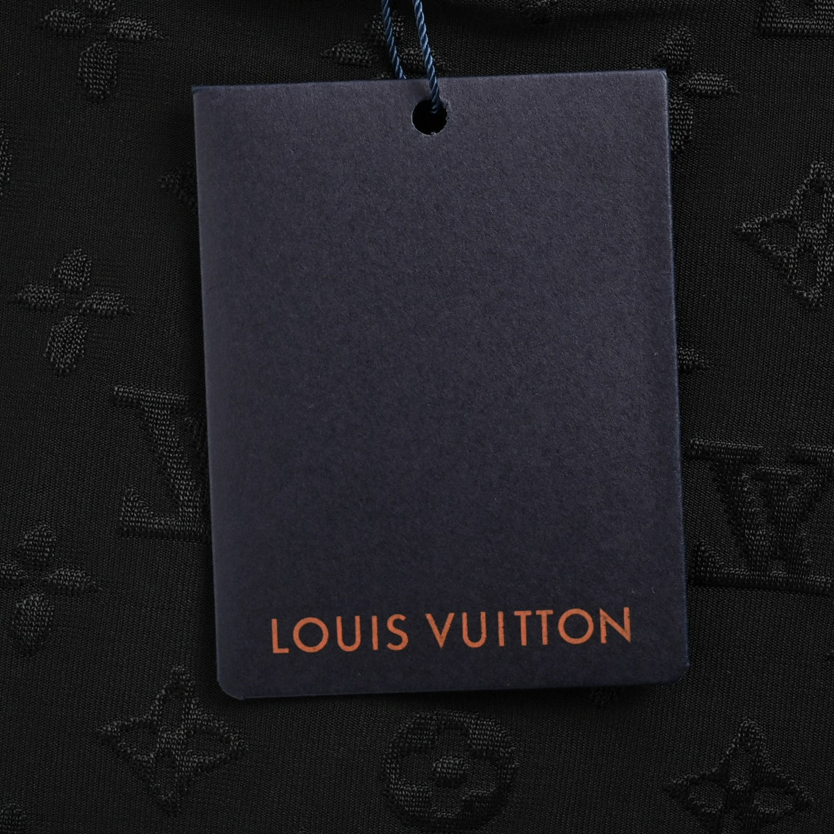 Louis Vuitton 2026SS Monogram Clover Embroidered Logo Short Sleeve T-Shirt - Black