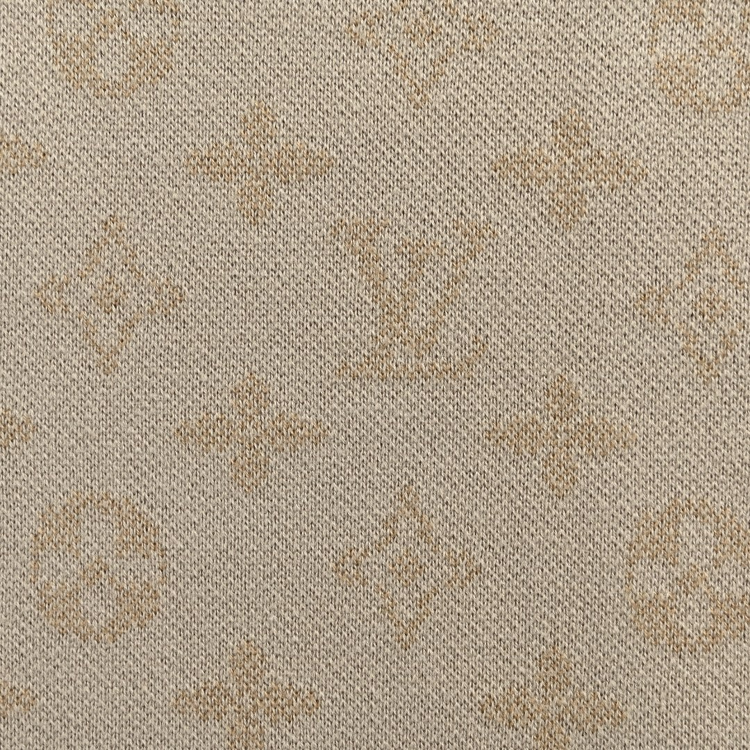 Louis Vuitton LV Khaki Gradient All-Over Monogram Knit Sweater