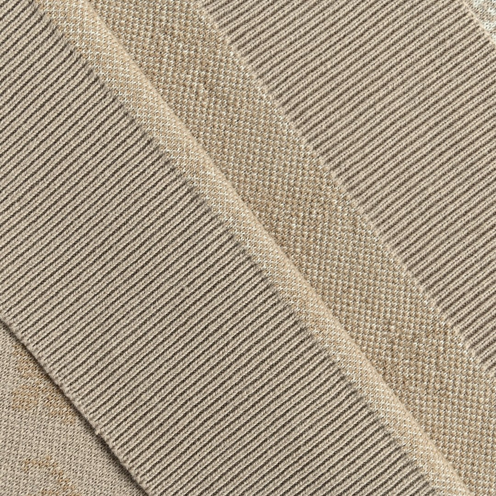 Louis Vuitton LV Khaki Gradient All-Over Monogram Knit Sweater
