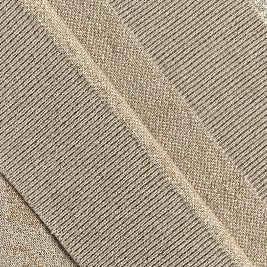 Louis Vuitton LV Khaki Gradient All-Over Monogram Knit Sweater
