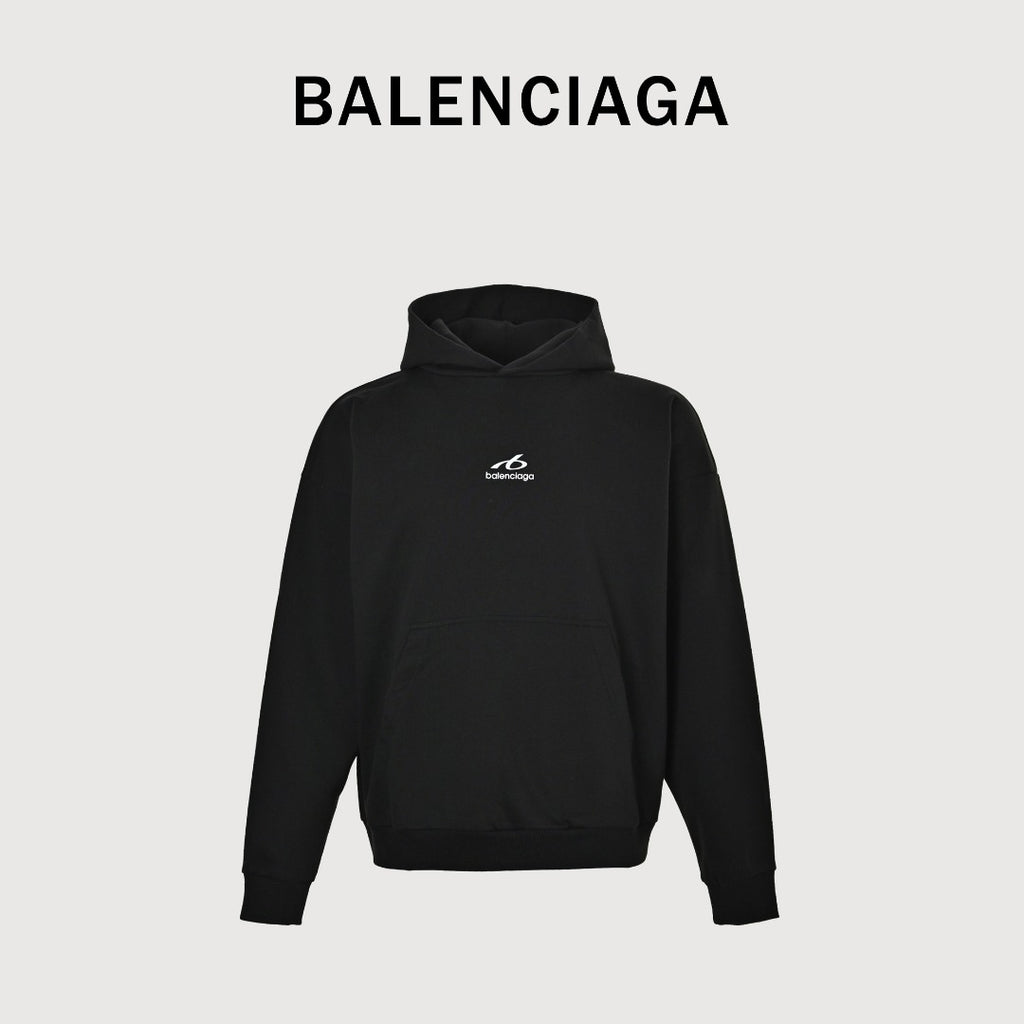 Balenciaga BLCG Bodies 6B Printed Hoodie - Black