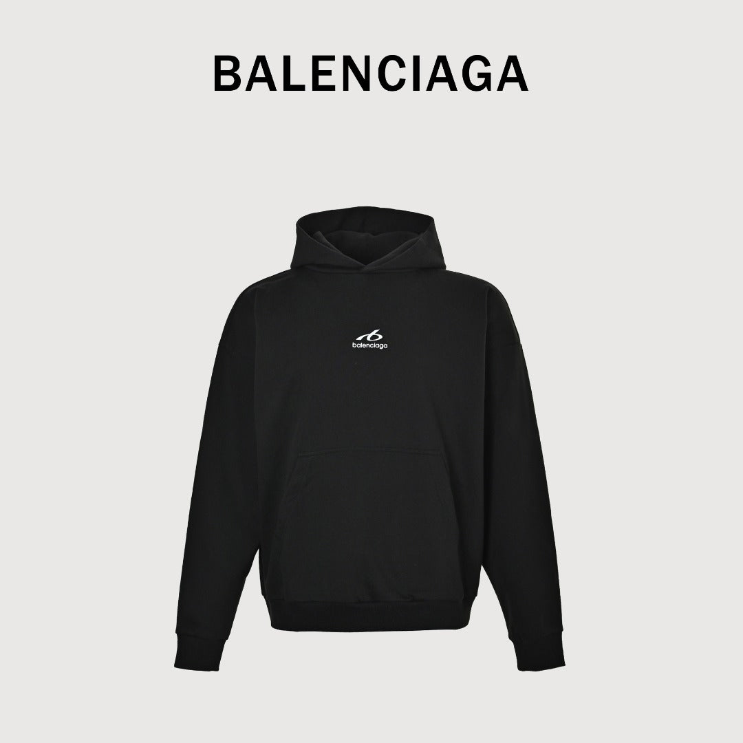 Balenciaga BLCG Bodies 6B Printed Hoodie - Black