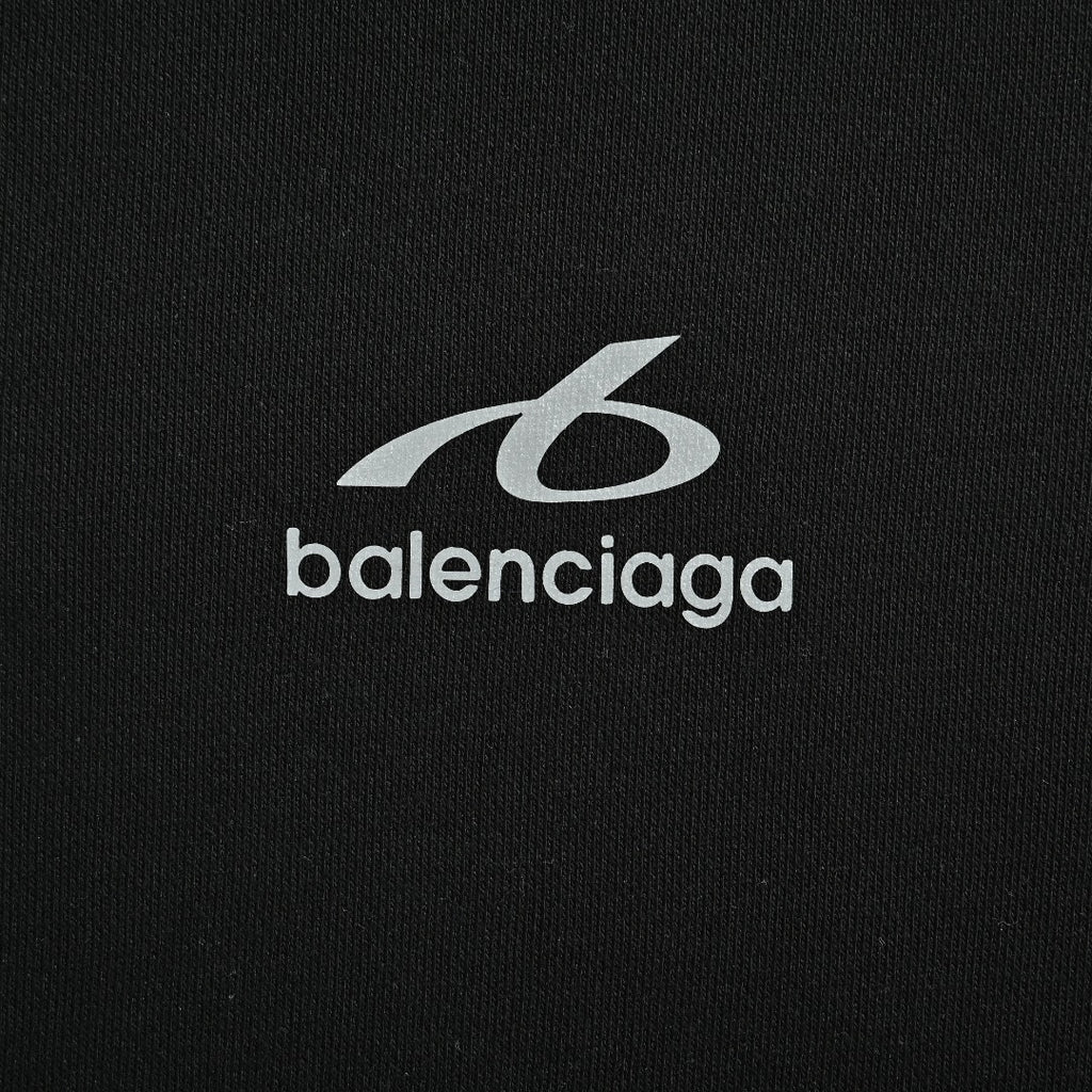 Balenciaga BLCG Bodies 6B Printed Hoodie - Black