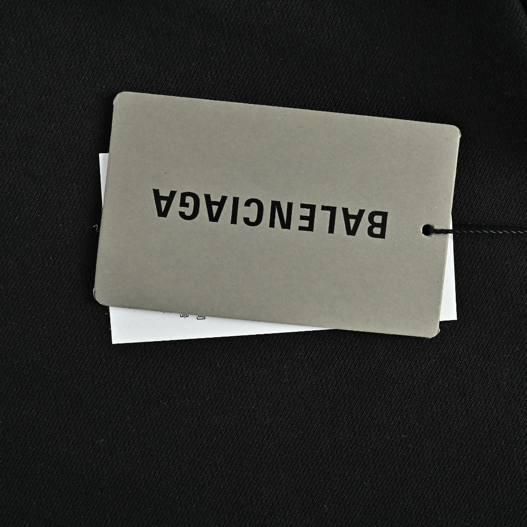 Balenciaga BLCG Bodies 6B Printed Hoodie - Black