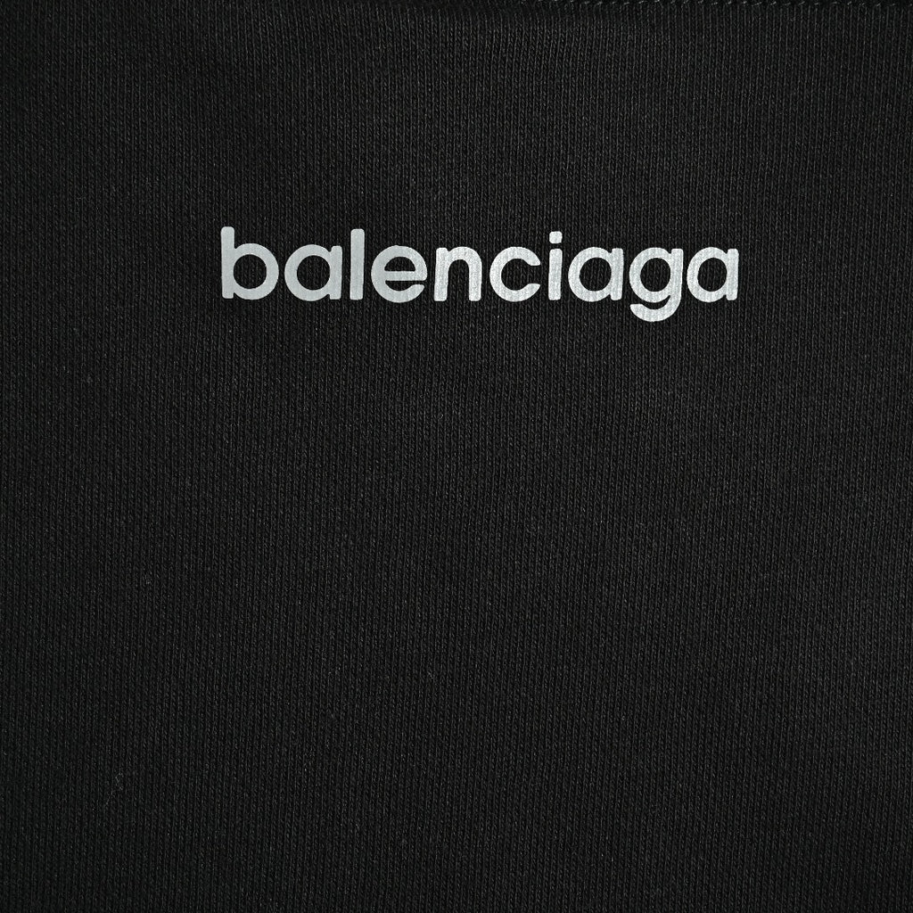 Balenciaga BLCG Bodies 6B Printed Hoodie - Black