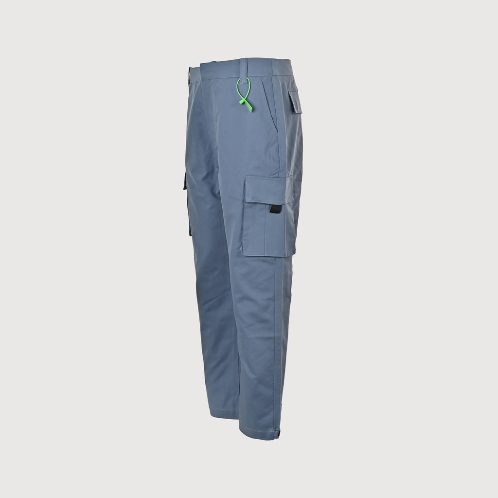 Dior CD Multi-Pocket Velcro Cargo Pants - Steel Blue