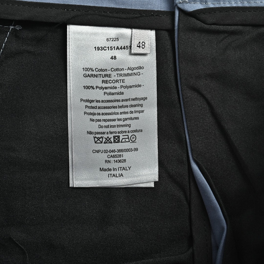Dior CD Multi-Pocket Velcro Cargo Pants - Steel Blue