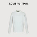Louis Vuitton Embossed Logo Long Sleeve T-Shirt - White