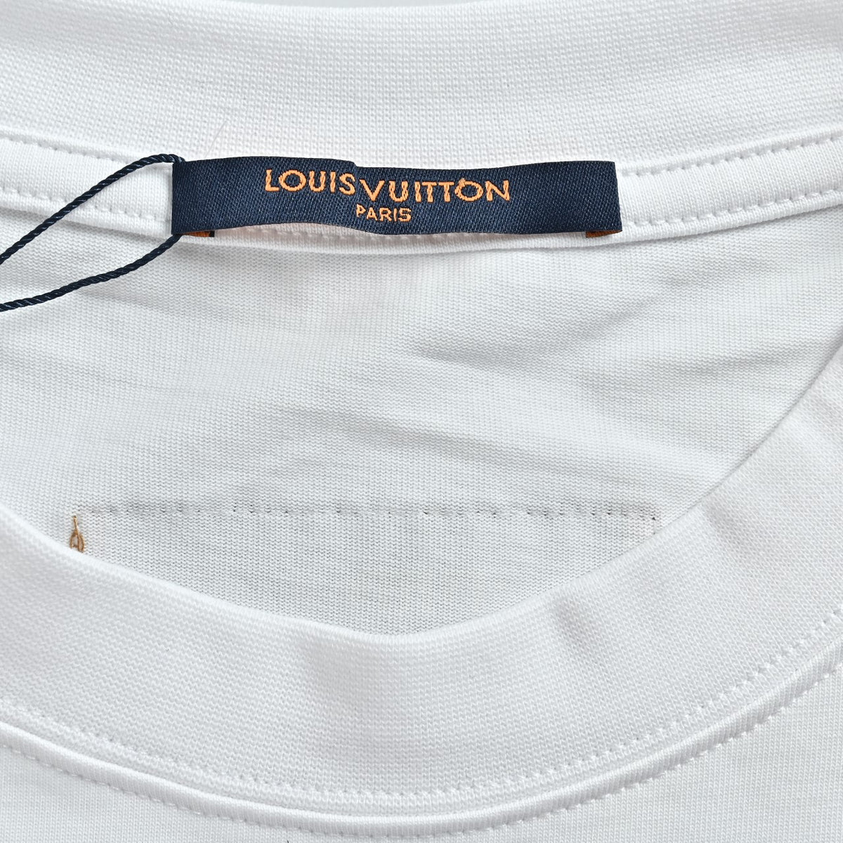 Louis Vuitton Embossed Logo Long Sleeve T-Shirt - White