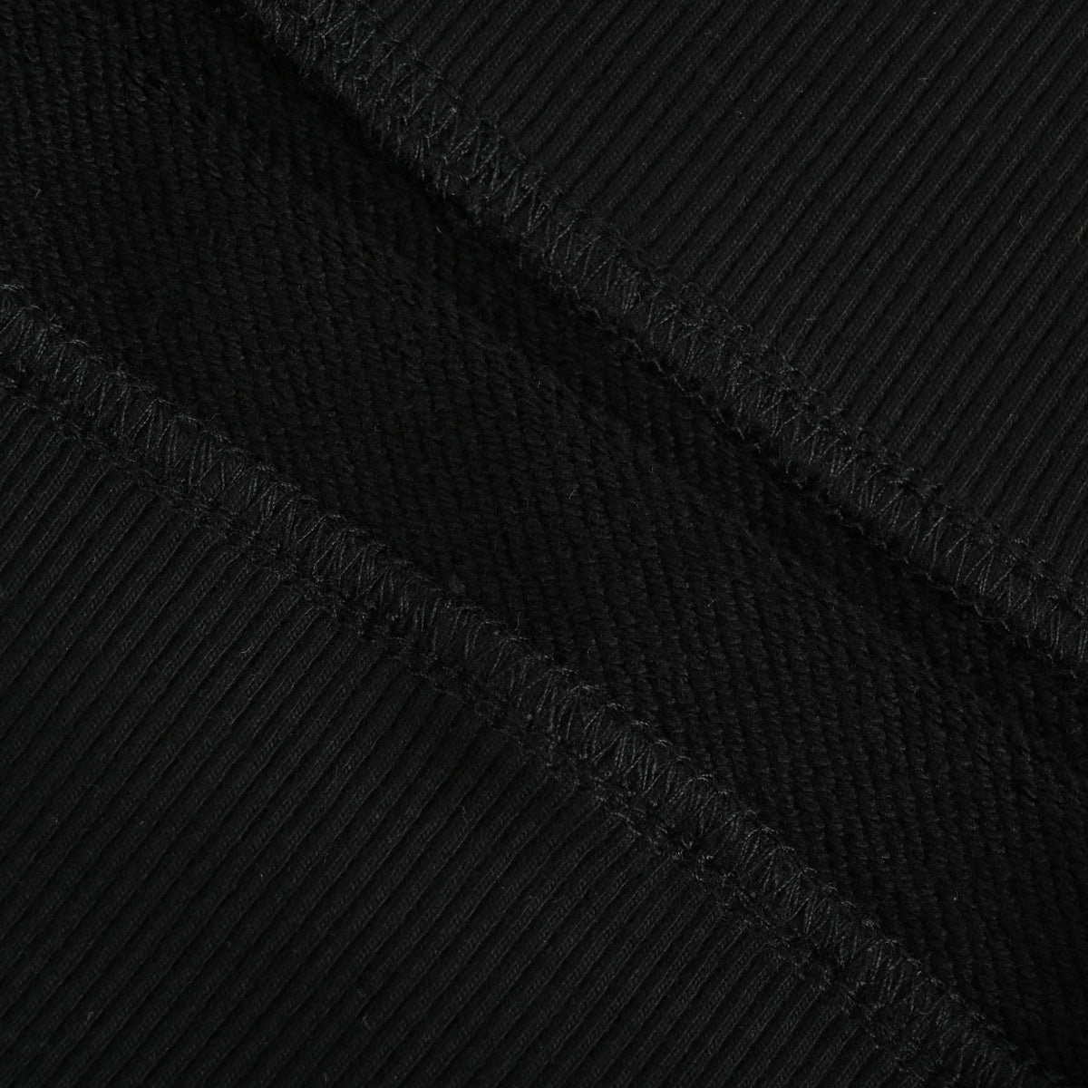 Burberry Micro Check Tartan Collar Spliced Cotton Crewneck Sweatshirt - Black