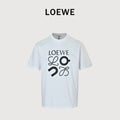 Loewe x On Running Collaboration Printed Logo Short Sleeve T-Shirt - White
