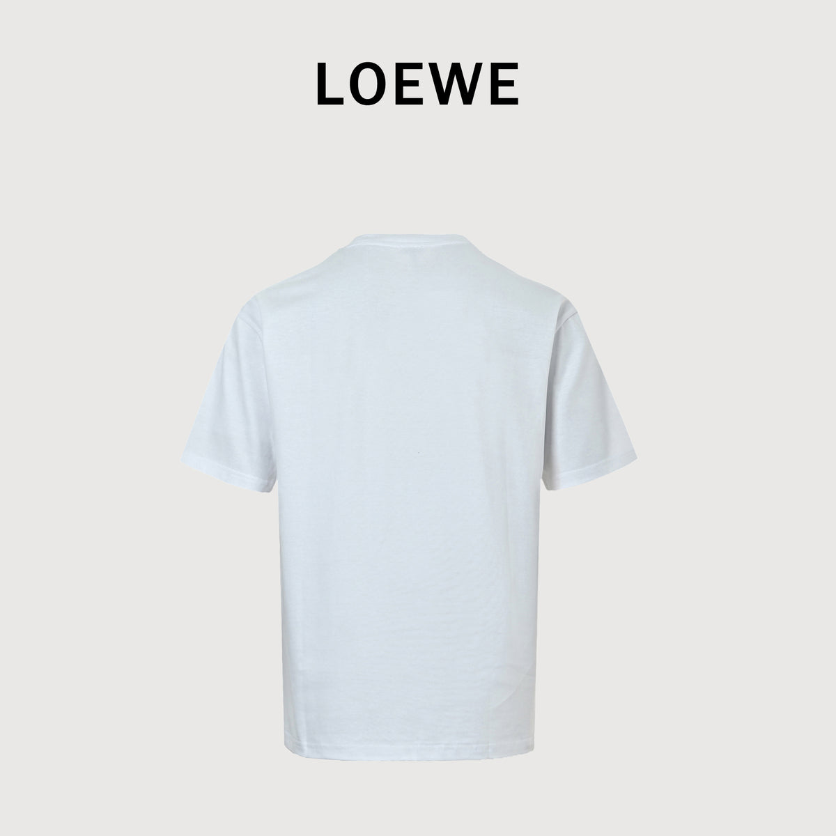 Loewe x On Running Collaboration Printed Logo Short Sleeve T-Shirt - White