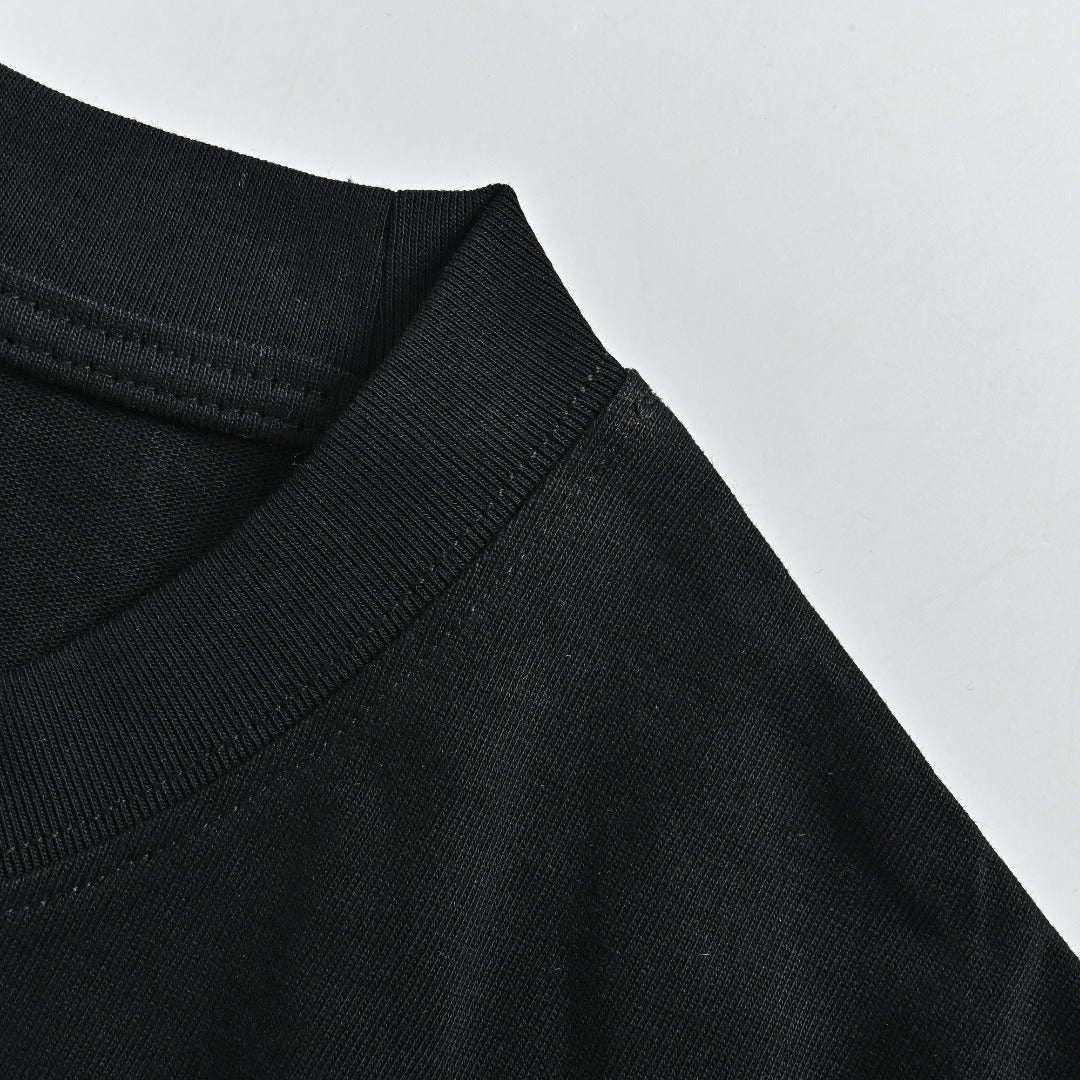 Loewe x On Running Collaboration Printed Logo Short Sleeve T-Shirt - Black