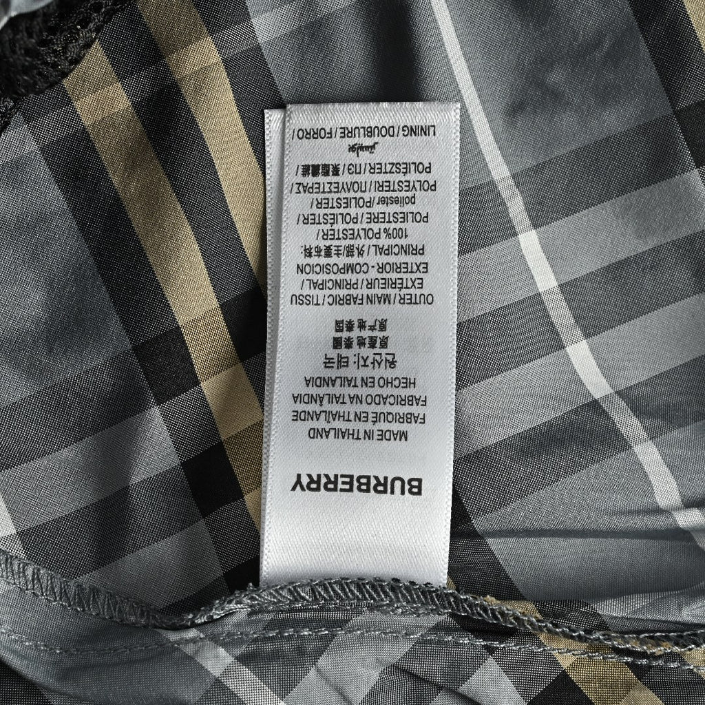 Burberry BBR Grey-Green Diagonal Tartan Check Shorts