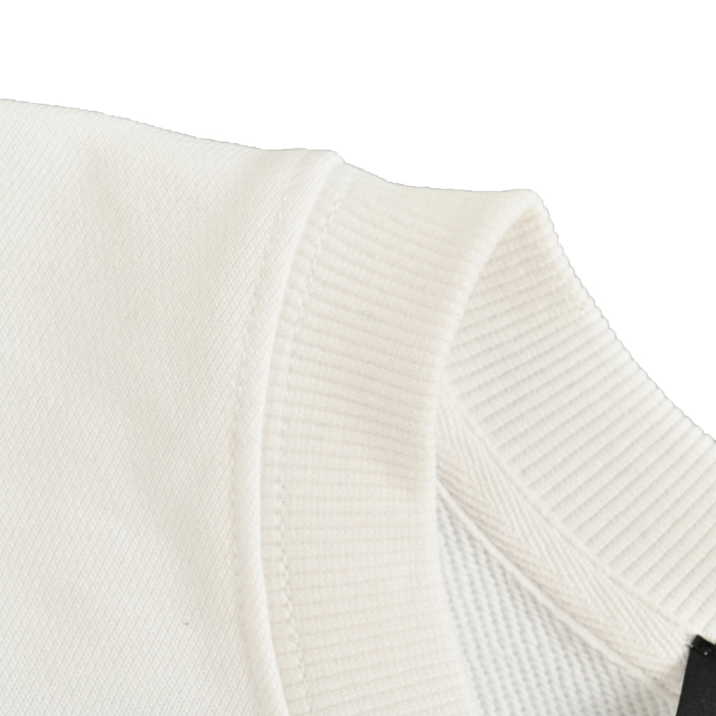 Fendi 24FW Bag Bugs Monster Eyes Crewneck Sweatshirt - White
