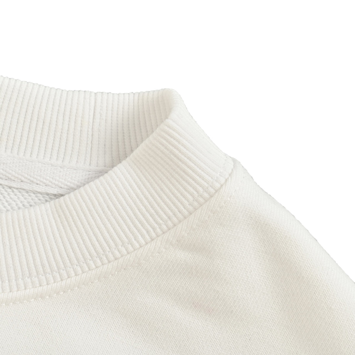 Dior x Stone Island Collaboration Embroidered Logo Crewneck Sweatshirt - White