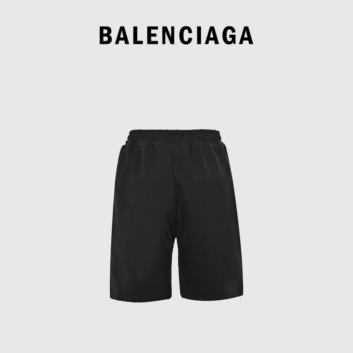Balenciaga 24FW Cola Logo Embroidered Shorts - Black