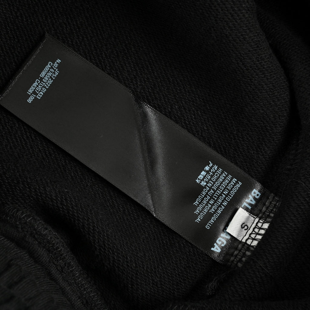 Balenciaga 24FW Cola Logo Embroidered Shorts - Black