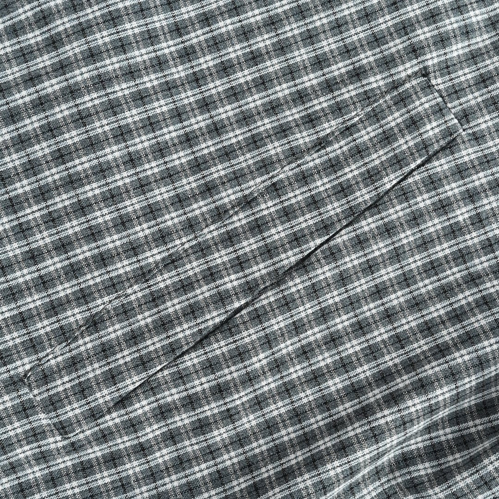 Prada PRD Triangle Logo Reversible Check Lapel Jacket - Sky Blue / Navy Check