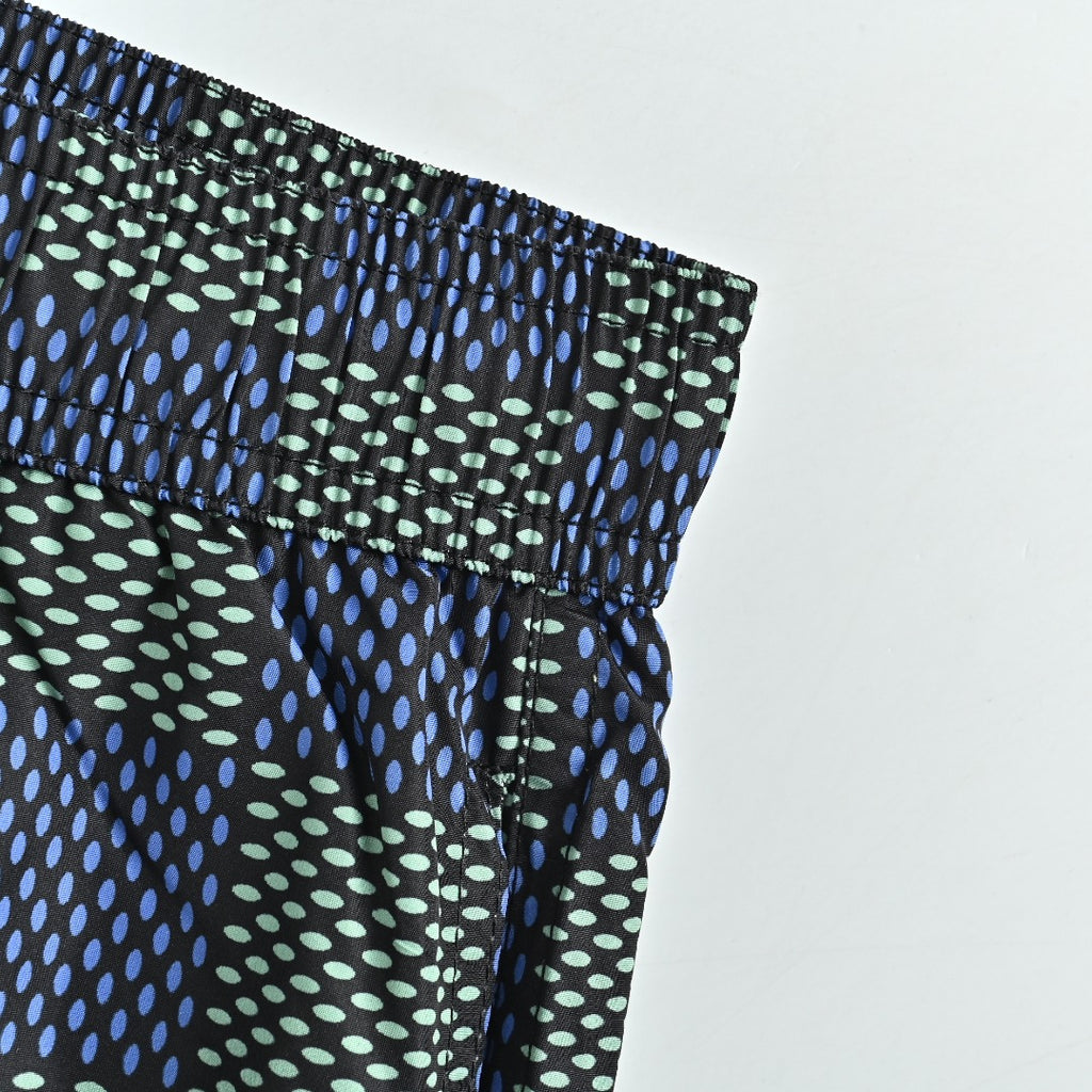 Louis Vuitton LV Damier Checkerboard All-Over Print Shorts - Navy / Grey