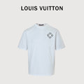 Louis Vuitton LV 26SS Chain Ring Logo Print Short Sleeve T-Shirt - White