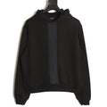 Gucci GUC Front Webbing-Tape Hooded Sweatshirt