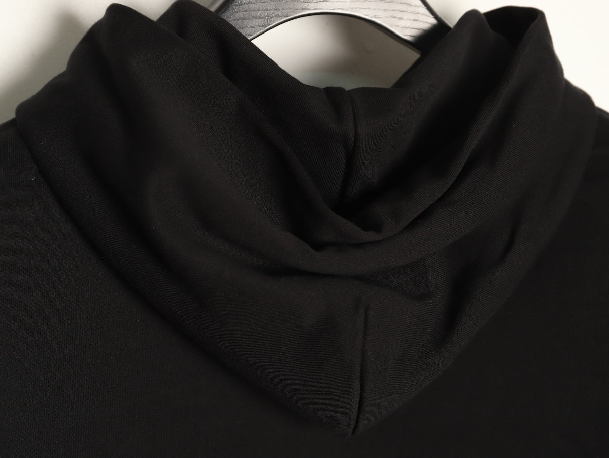 Gucci GUC Front Webbing-Tape Hooded Sweatshirt