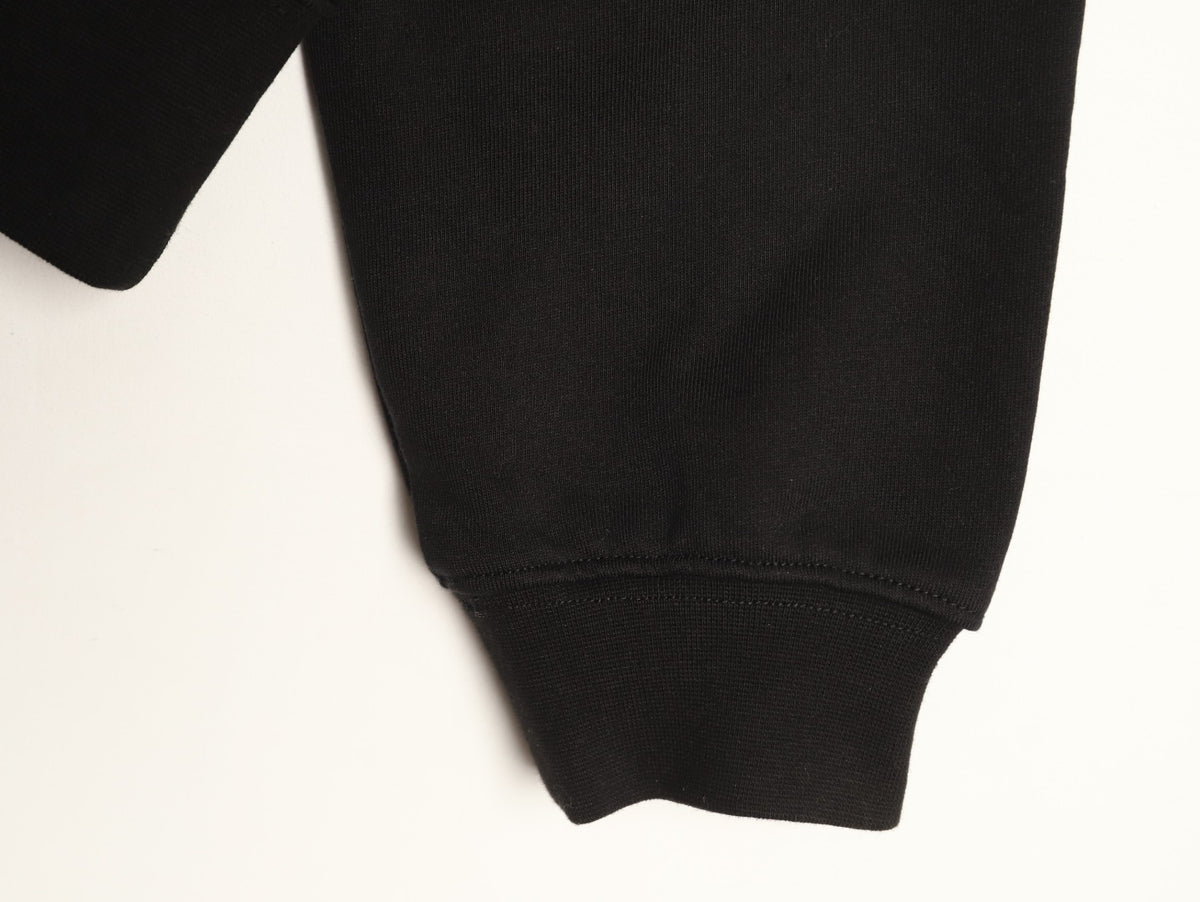 Gucci GUC Front Webbing-Tape Hooded Sweatshirt