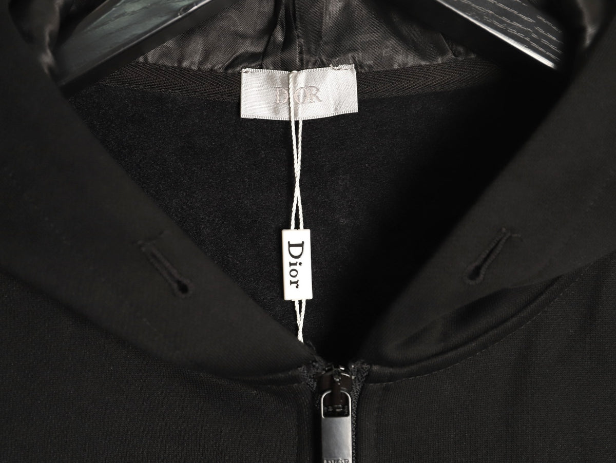 Dior 26SS Tonal Jacquard Zip-Up Jacket