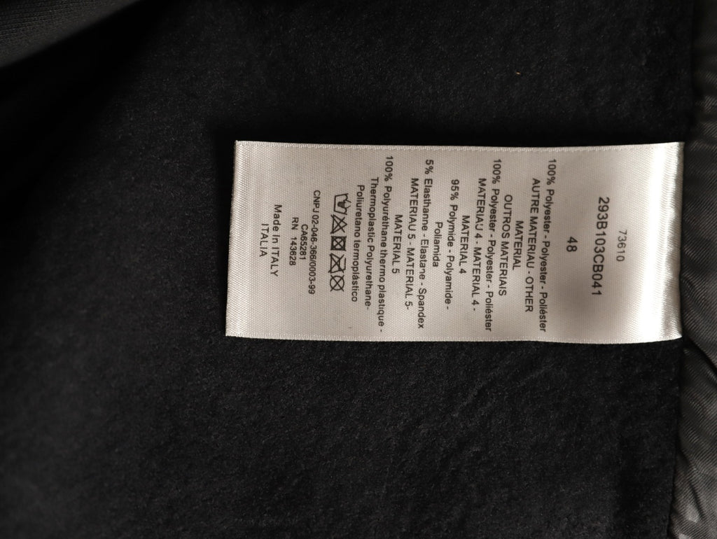 Dior 26SS Tonal Jacquard Zip-Up Jacket