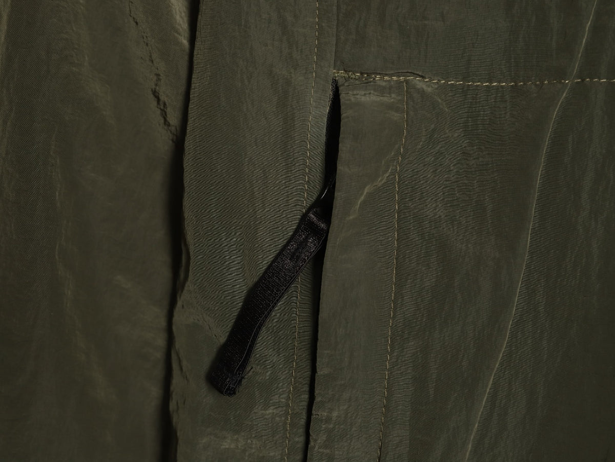 Stone Island Technical Hooded Zip Windbreaker Jacket