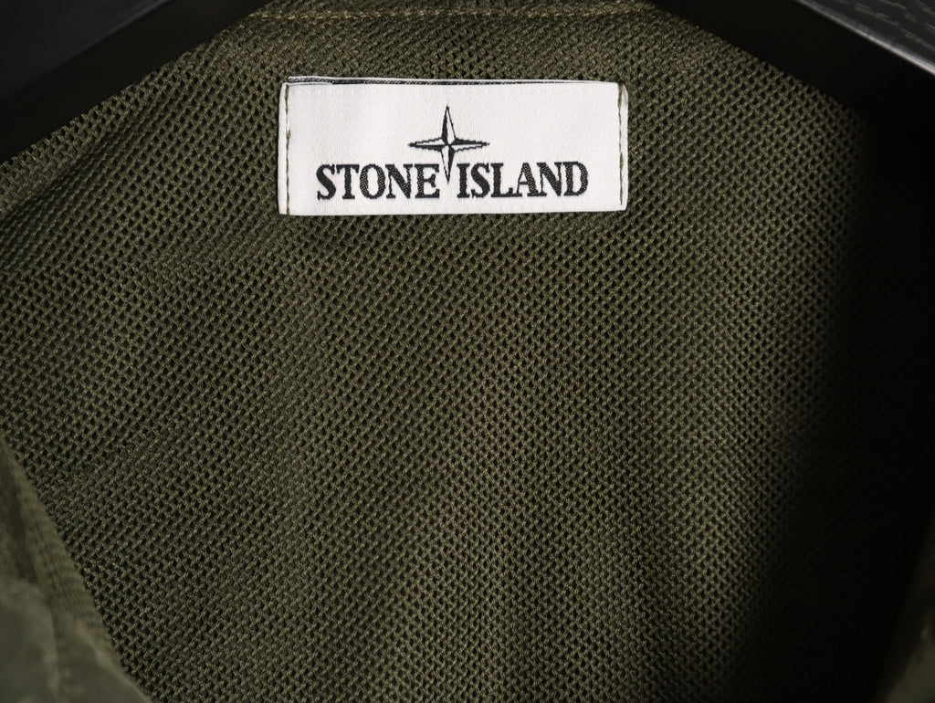 Stone Island Technical Hooded Zip Windbreaker Jacket