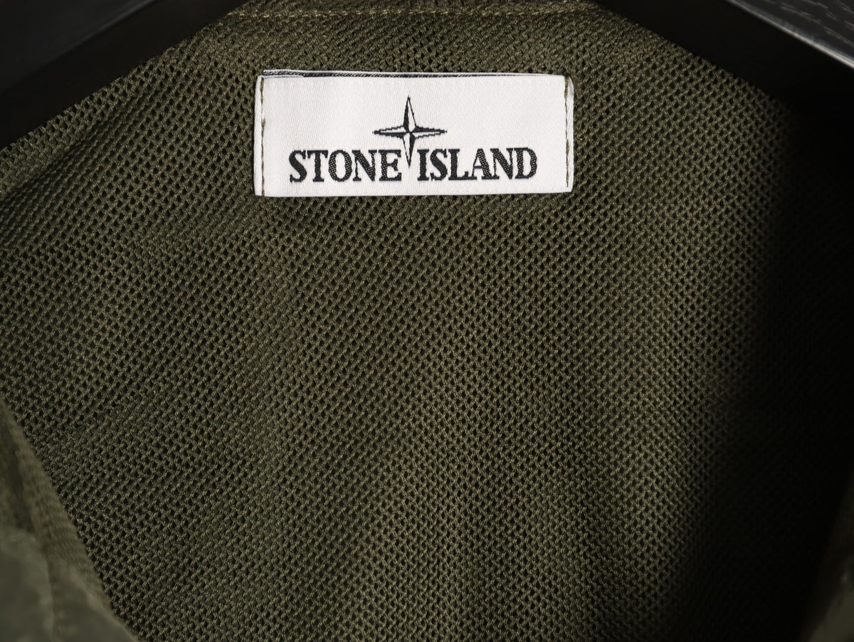 Stone Island Technical Hooded Zip Windbreaker Jacket