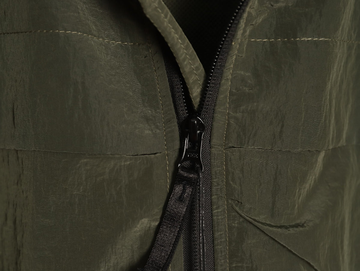 Stone Island Technical Hooded Zip Windbreaker Jacket