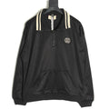 Gucci 24FW GG Embroidered Half-Zip Pullover Jacket