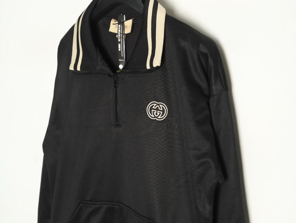 Gucci 24FW GG Embroidered Half-Zip Pullover Jacket