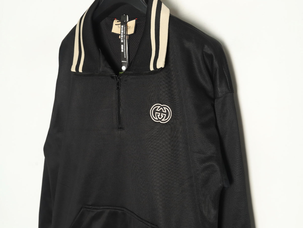 Gucci 24FW GG Embroidered Half-Zip Pullover Jacket
