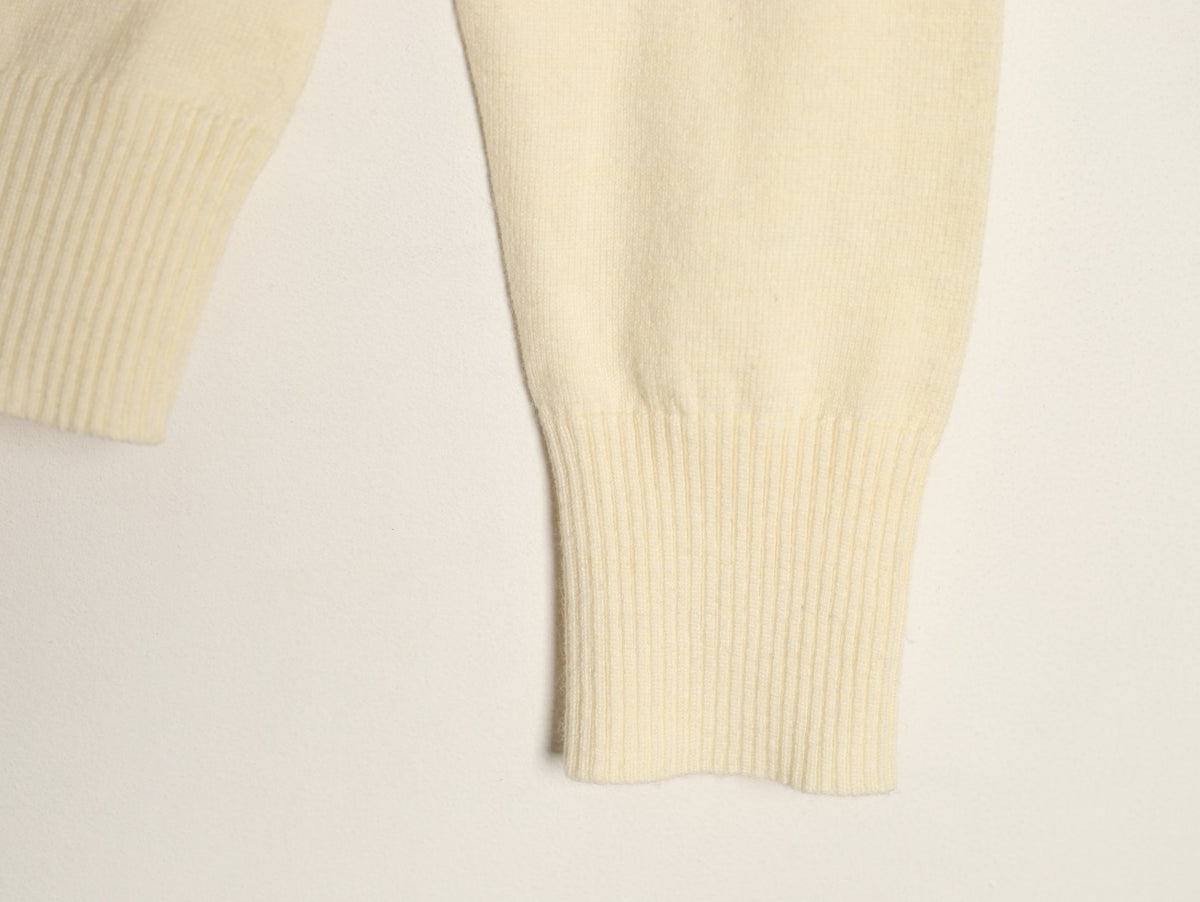 Miu Miu Embroidered Logo Knit Cardigan