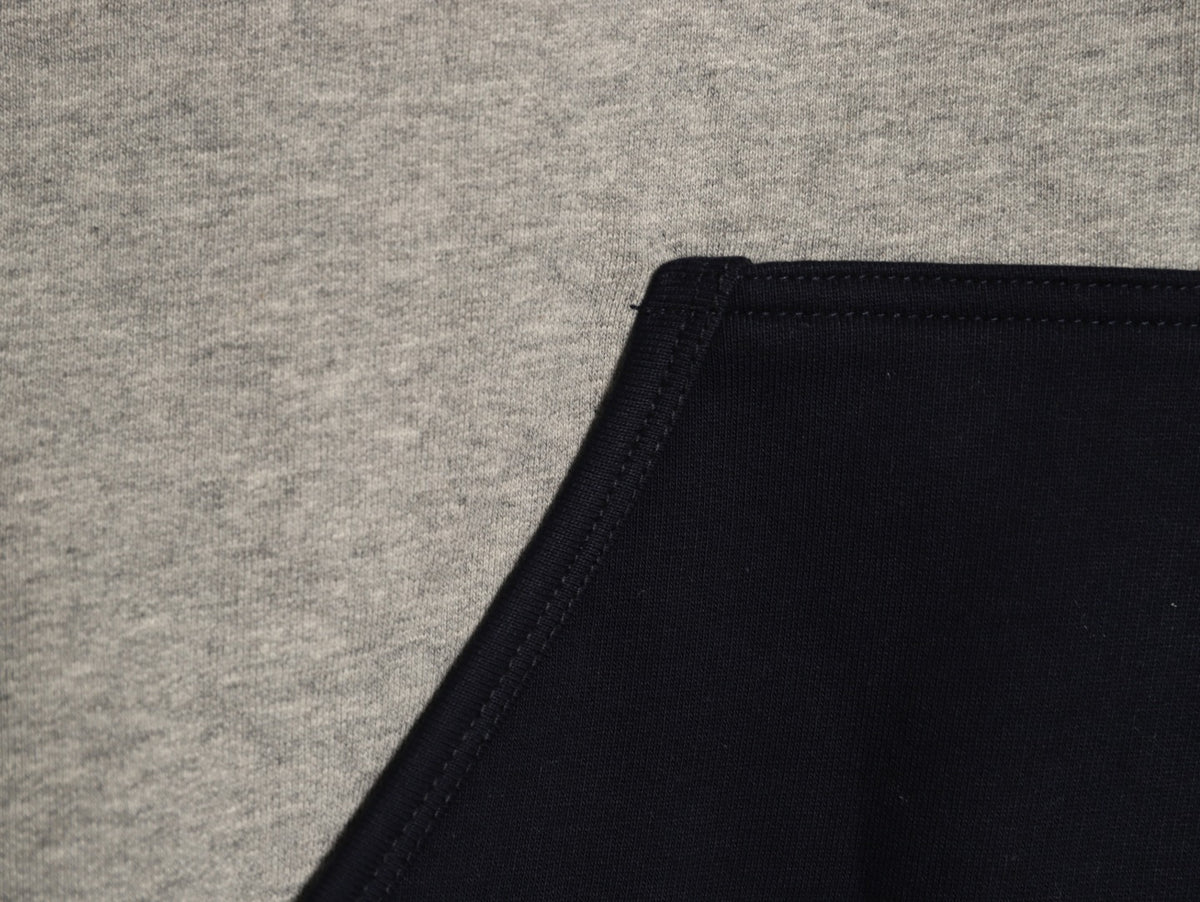 Dior CD Embroidered Logo Contrast-Panel Sweatshirt