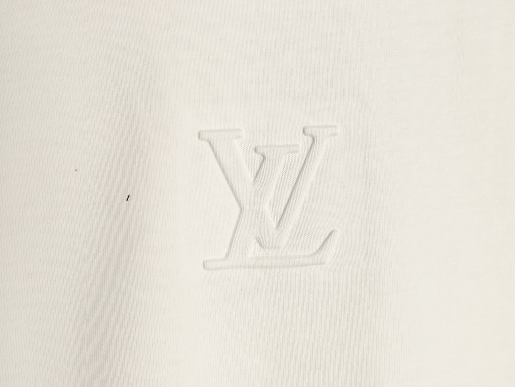 Louis Vuitton LV Embossed Logo Long-Sleeve T-Shirt