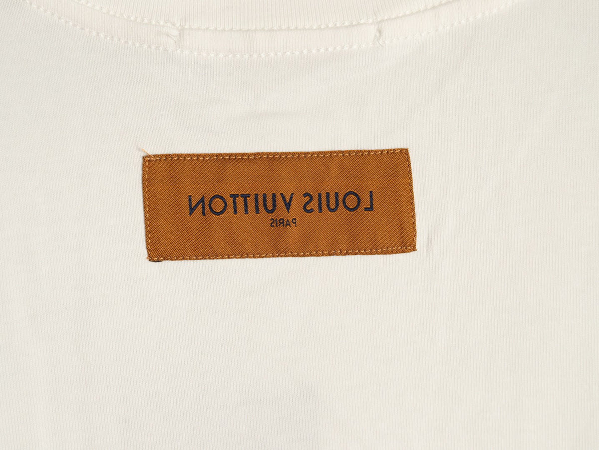 Louis Vuitton LV Embossed Logo Long-Sleeve T-Shirt