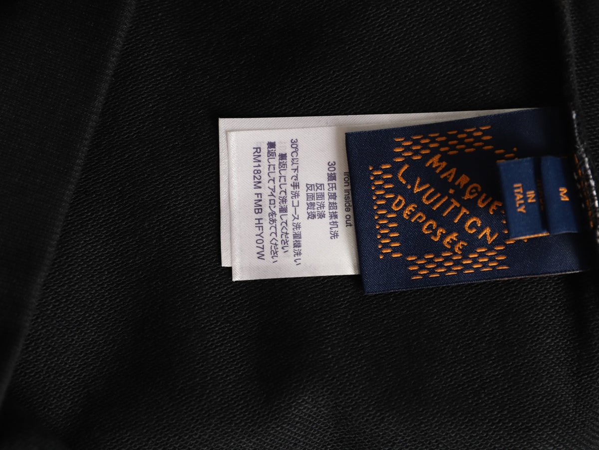Louis Vuitton Sketch Monogram Embroidered Zip-Up Hooded Jacket