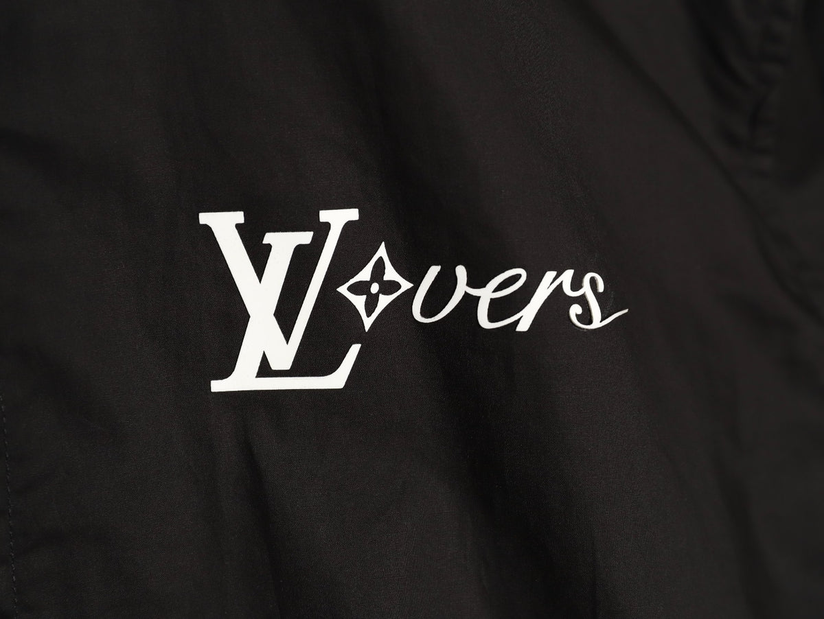 Louis Vuitton 25SS Heat-Bonded LV Logo Long-Sleeve Shirt