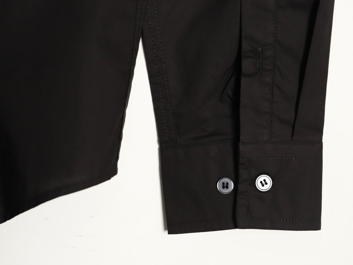 Louis Vuitton 25SS Heat-Bonded LV Logo Long-Sleeve Shirt