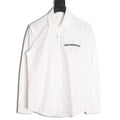 Louis Vuitton x Chrome Hearts Embroidered Logo White Long-Sleeve Shirt