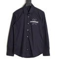 Louis Vuitton x Chrome Hearts Embroidered Logo Black Long-Sleeve Shirt