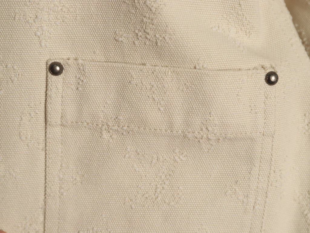 Louis Vuitton LV Monogram Needle-Punch Denim Shirt Jacket